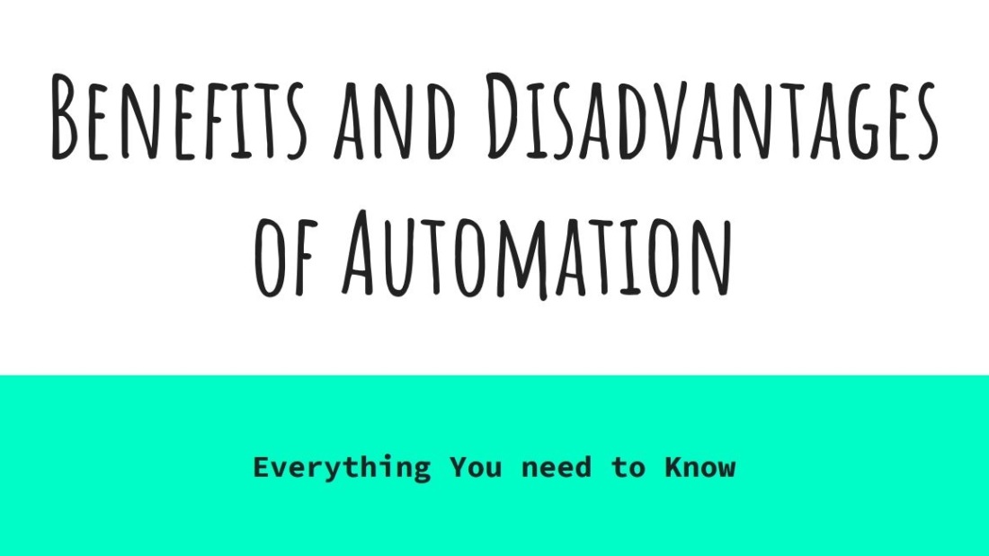 automation pros and cons